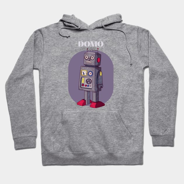 DOMO The Robot Hoodie by Jennifer Stephens